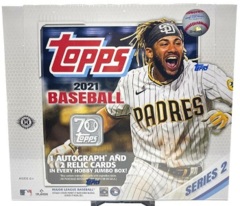 2021 Topps Series 2 MLB Baseball HTA JUMBO Box